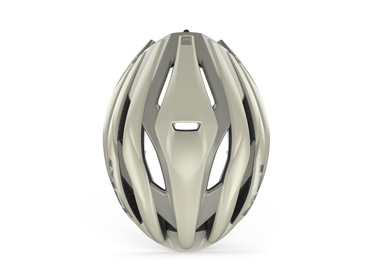 fahrradhelm beige matt Met Trenta Mips Greige Matt Glossy