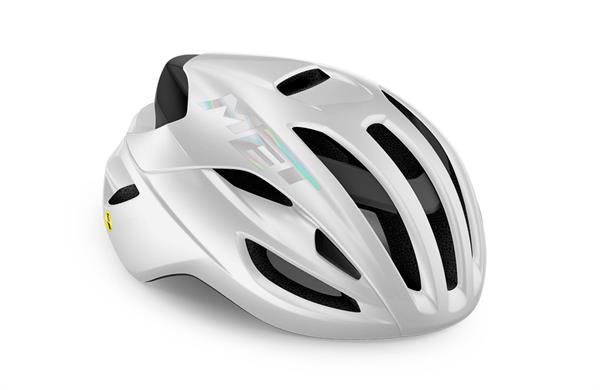 fahrradhelm rennrad rcr 900 mips weiss Met Rivale Mips White Glossy. Weißer Rennradhelm