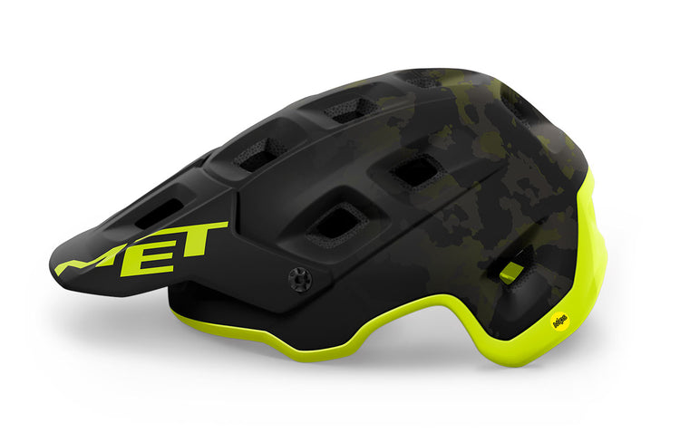 met terra fahrradhelm Met Terranova Mtb Mips Camo Lime Green