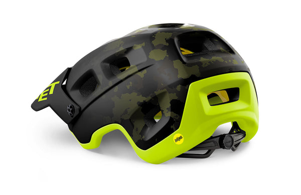 met terra fahrradhelm Met Terranova Mtb Mips Camo Lime Green