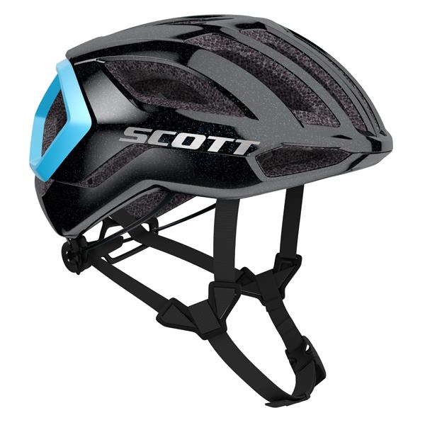 fahrradhelm 63 64 Scott Centric Plus Black Light Blue