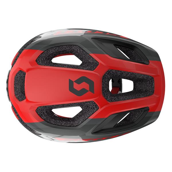 scott fahrradhelm test Scott Spunto Junior Grey Red RC mit LED Rücklicht