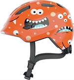 Abus Smiley 3.0 Orange Monster | Oranger Fahrradhelm für Kleinkinder