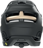 Abus Airdrop Mips Black Gold Fullface-Helm für BMX und MTB