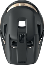 Abus Airdrop Mips Black Gold Fullface-Helm für BMX und MTB