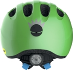 Abus Smiley 2.1 Sparkling Green Mips LED Rücklicht | Grüner Kleinkinderhelm mit mips und LED Rücklicht