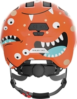 Abus Smiley 3.0 Orange Monster. Oranger Kinderhelm und Kleinkinderhelm mit Monstern