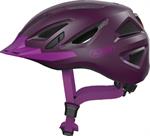 Abus Urban-I 3.0 Fahrradhelm Core Purple mit LED Rücklicht