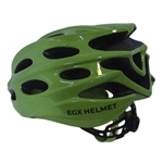 EGX Helmet Xtreme Shiny Green | Grüner Fahrradhelm für Rennrad