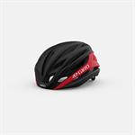 Giro Syntax Matte Black Bright Red Mips | Rennradhelm mit Mips schwarz und rot