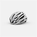 Giro Syntax Matte White Silver Mips | Rennradhelm mit Mips weiß und silber
