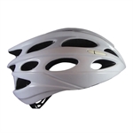 EGX Helmet City Road Shiny White Fidlock. Weißer Fahrradhelm mit Fidlock