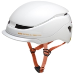 Ked Mitro UE-1 Mips Light Grey Orange Matt | Fahrradhelm E-Bike, weiß. NTA 8776