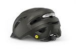 Met Urbex Mips Titanium Metallic |  Grauer Urban City E-Bike-Helm mit Rücklicht und Mips. NTA 8776