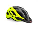 Met Crossover Safety Yellow Grey Glossy | Allround Fahrradhelm
