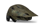 Met Parachute Mcr Mips Kiwi Iridescent Matt  | Army Fullface MTB-helm Mips 