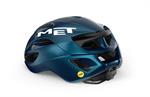 Met Rivale Mips Fahrradhelm Teal Blue Metallic Glossy | Aero Helm Rennrad