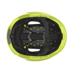Scott La Mokka Plus Radium Yellow LED. Gelber Fahrradhelm mit Mips, LED und Fidlock